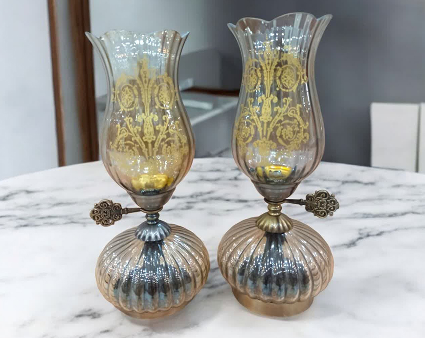 شمعدانی (طرح لاله) سایز کوچک شمعدانی (طرح لاله) سایز کوچک - Image 1